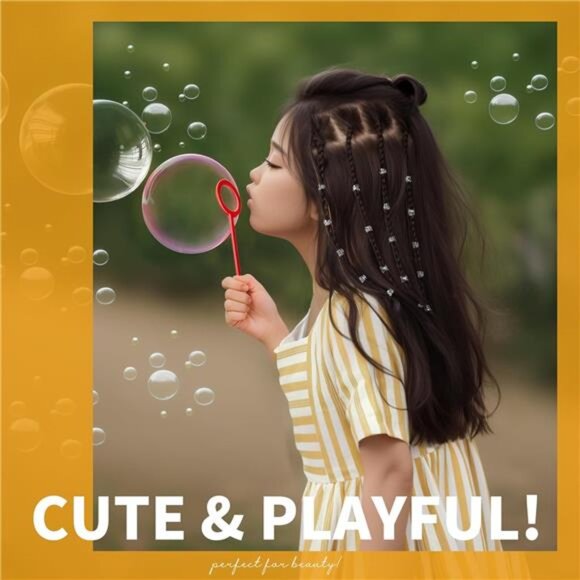 Clear elastic hair bands 2000pcs mini hair ties rubber bands for braids ponytail - Picture 6 of 8